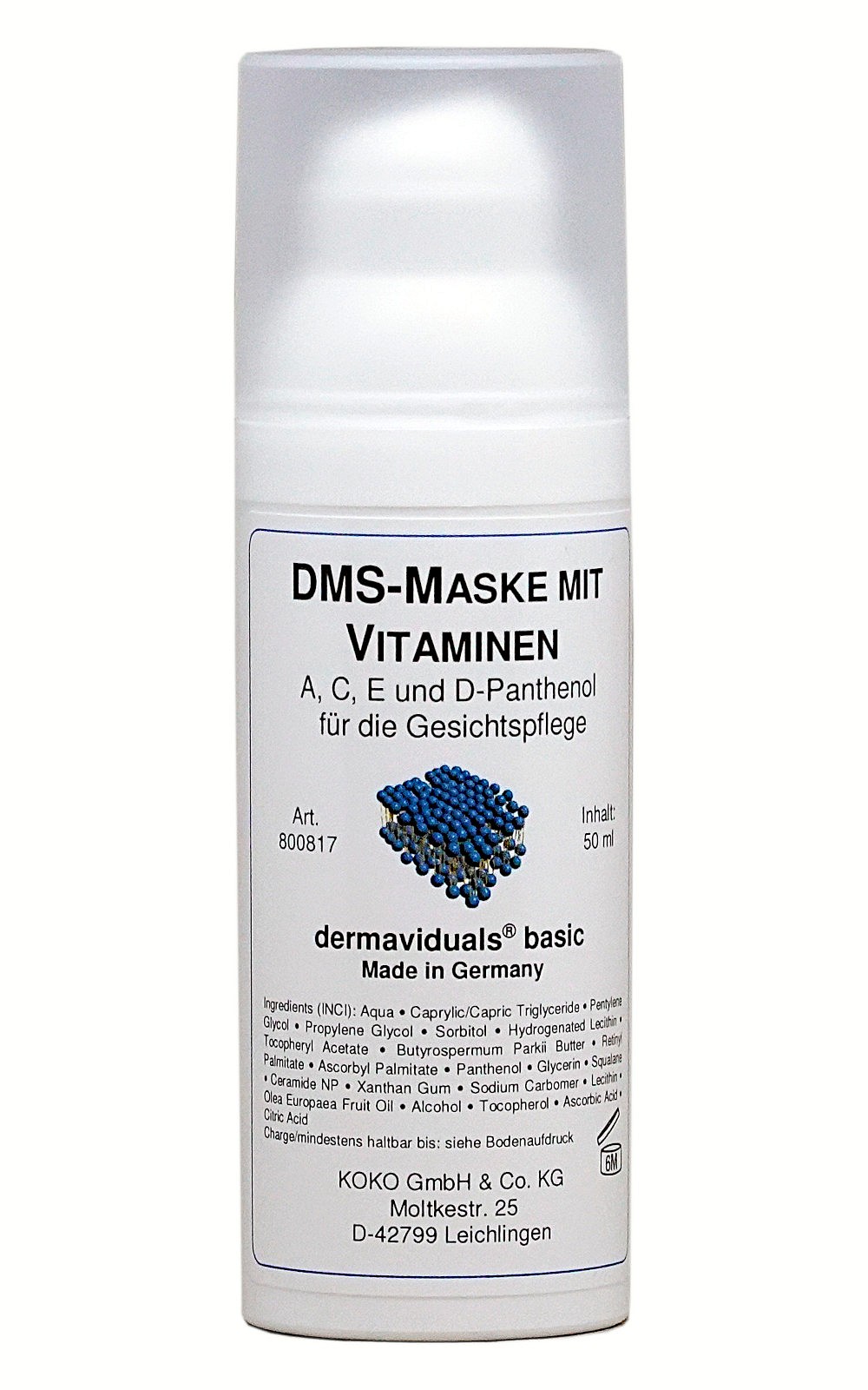 dermaviduals DMS-Maske_mit_Vitaminen_50ml